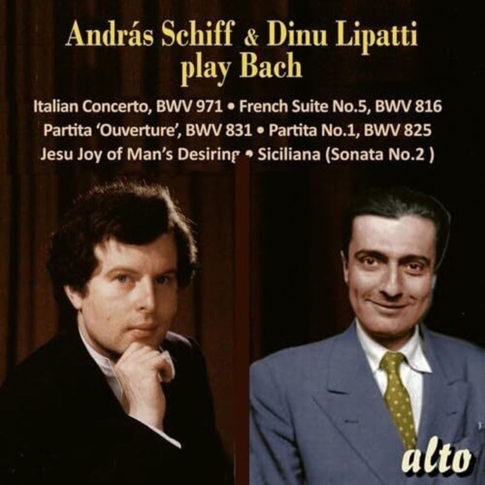 Andras Schiff - Andras Schiff & Dinu Lipatti Play J.S Bach  CD